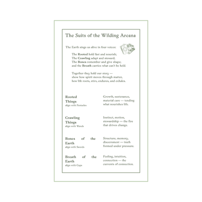 The Wilding Arcana - Tarot for Wanderers